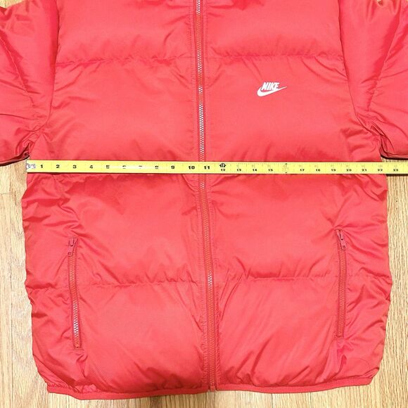 Nike Sportswear Men’s Size S Red Club Winter Heavyweight Puffer Jacket - Picture 4 of 8